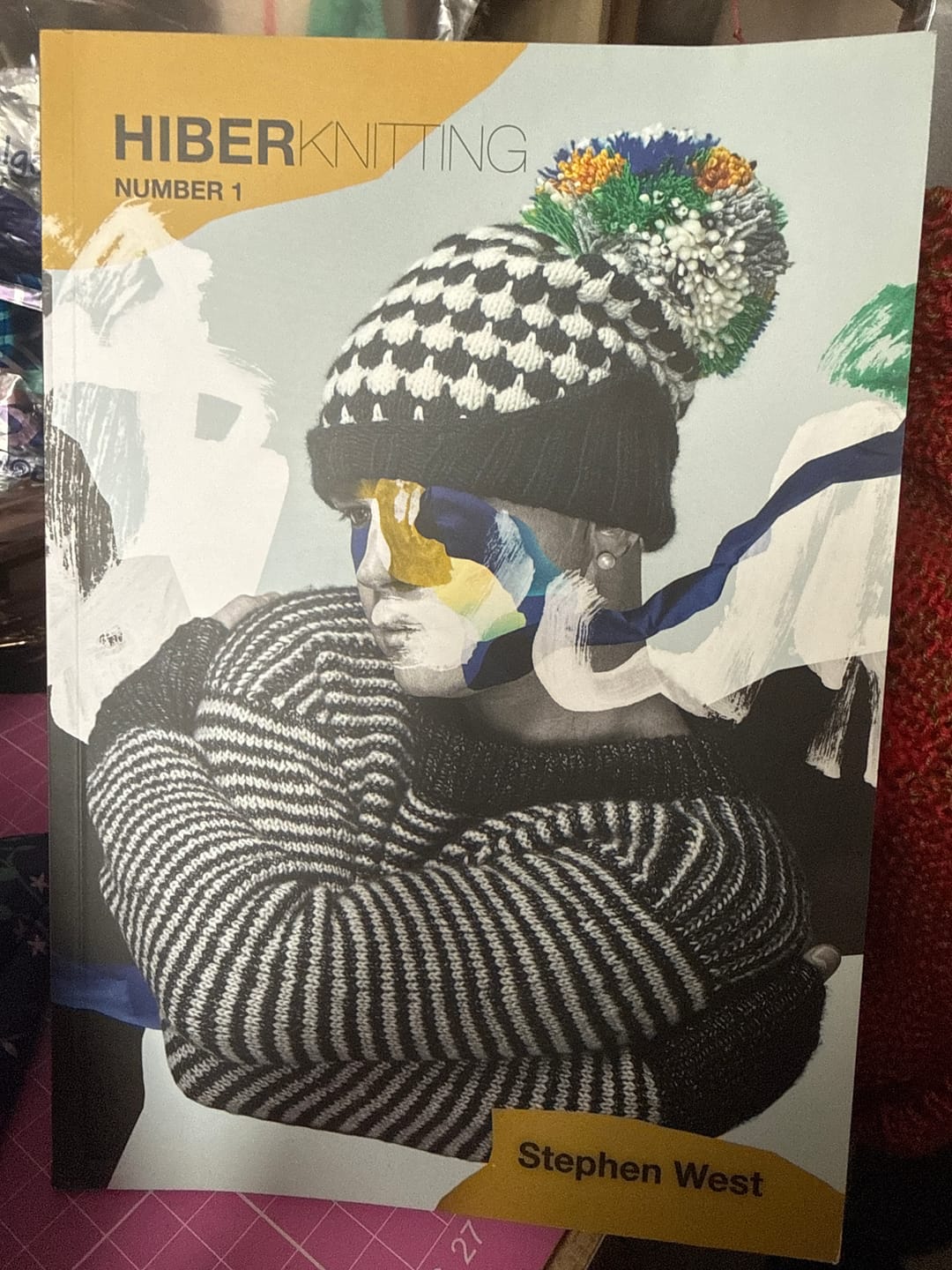 Customer photo review of Libro "Hiberknitting Num.1"  Stephen West