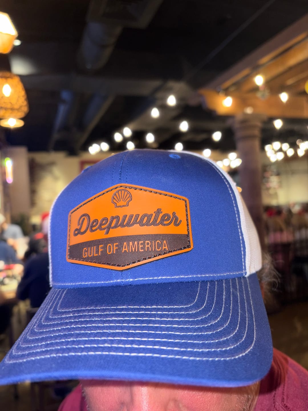 Customer photo review of Richardson 112 Custom Leather Patch Hats