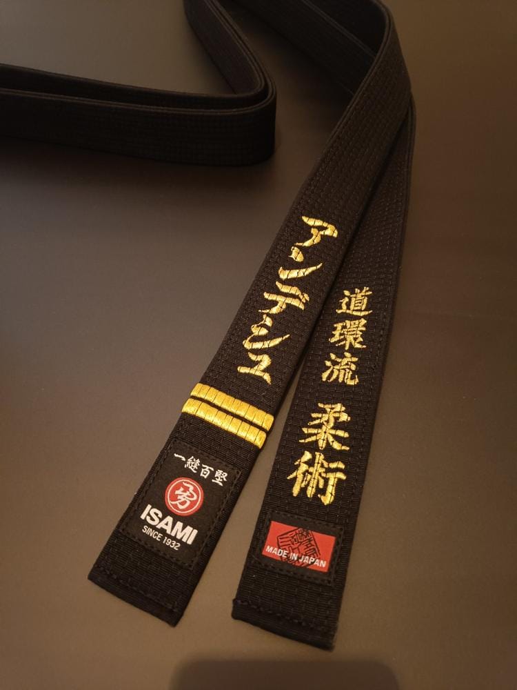 Customer photo review of Isami Karate Black Belt Premium