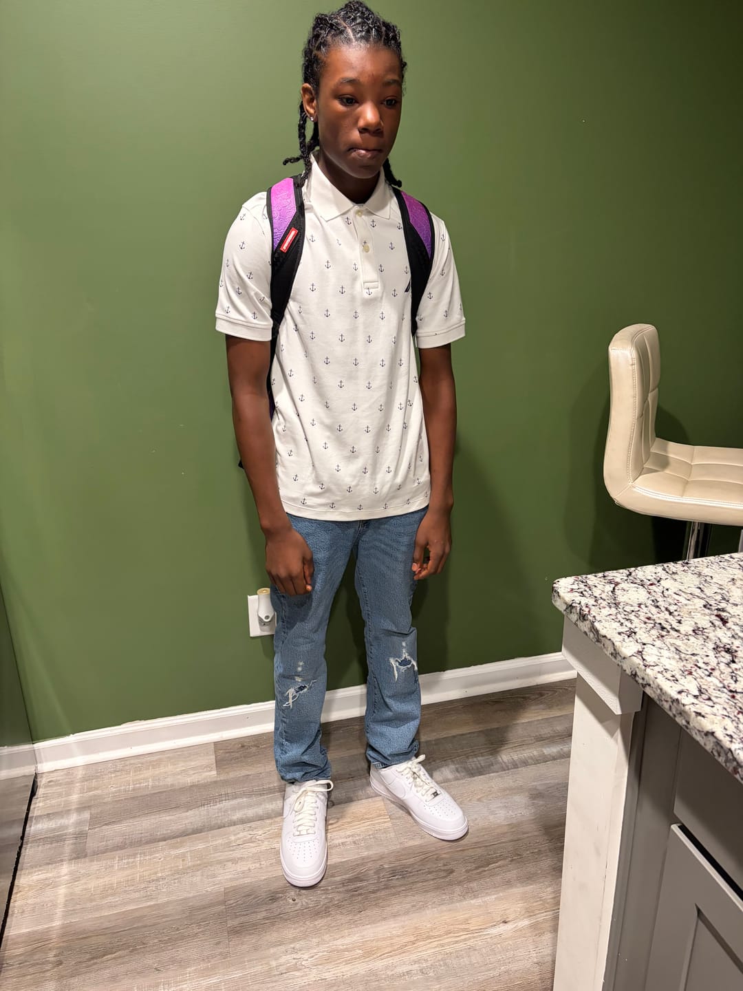 Customer photo review of Wynwood Walls ARTBOSSED Sprayground Backpack