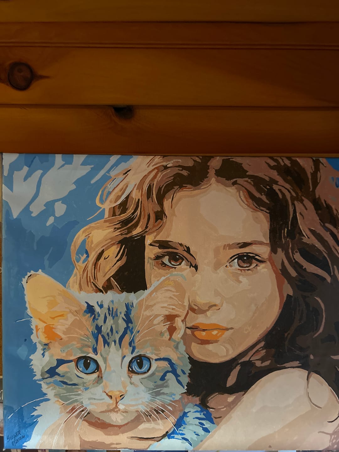 Customer photo review of Girl's Pet Cat