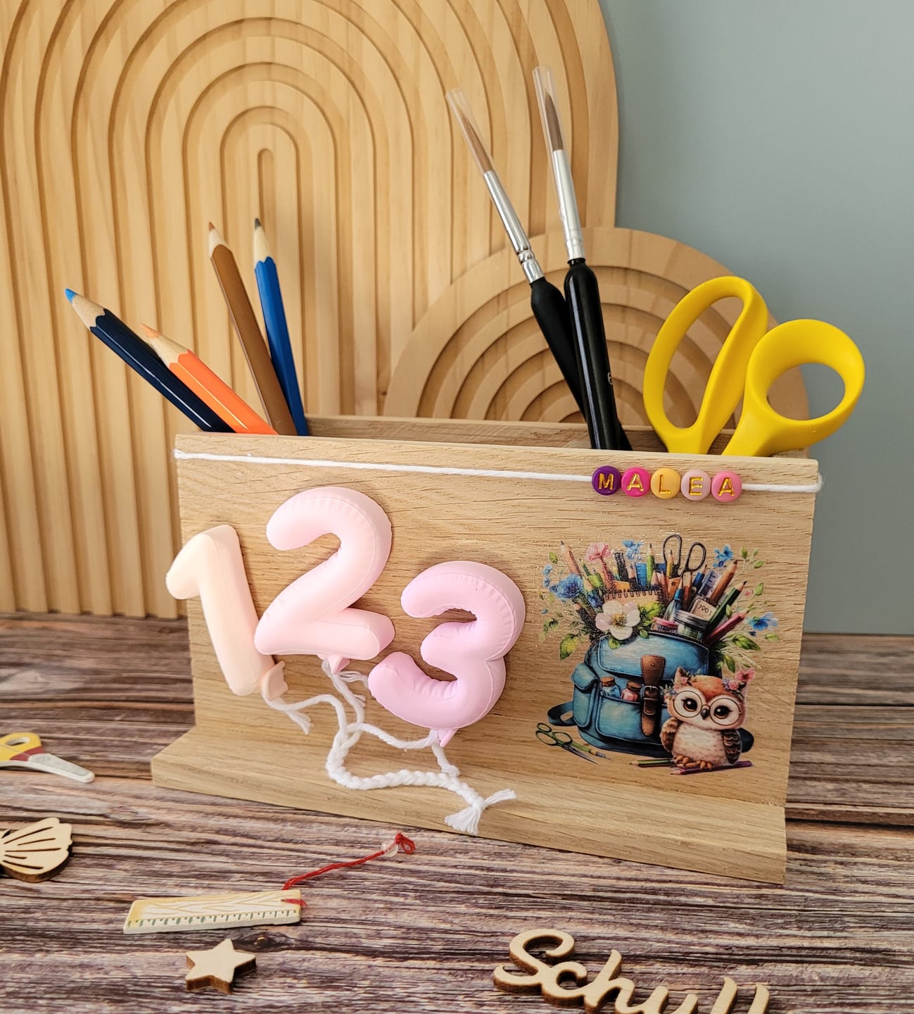 Customer photo review of Easy-Sticks 4.0 - Eiche - 16 cm Länge - Bestseller Premium Bastelholz