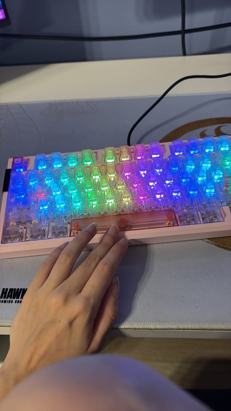 Customer photo review of WEIKAV EG75 Alüminyum Klavye (Manyetik Switch / HE)