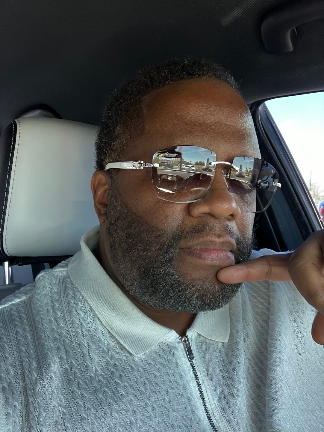 Customer photo review of White Buffs 60mm