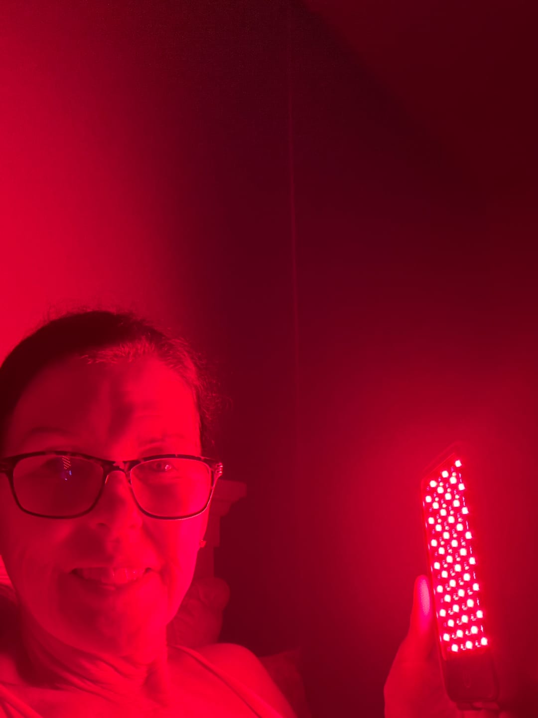 Customer photo review of Red & Infrared Light Panel
