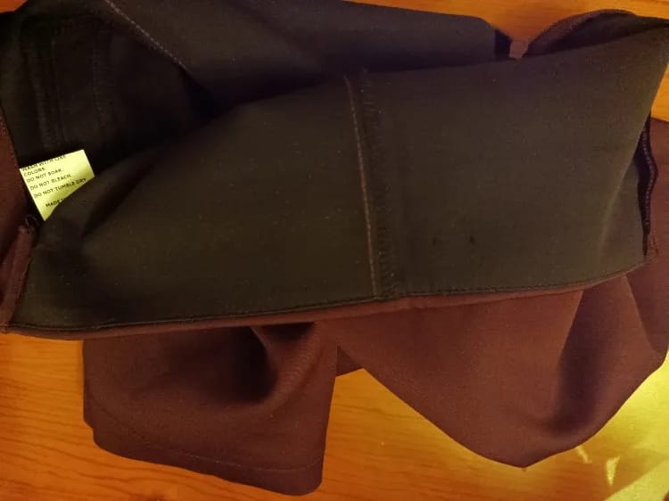 Customer photo review of Tailored High-Waisted Skort