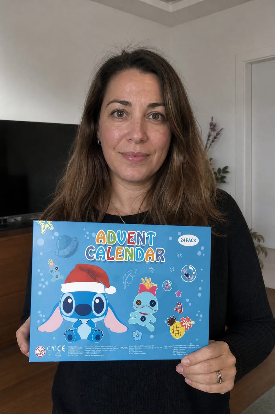 Customer photo review of Calendario de Adviento Joyas Ohana
