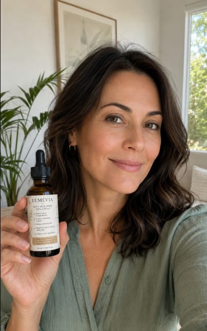 Customer photo review of Olio naturale contro i peli indesiderati del viso