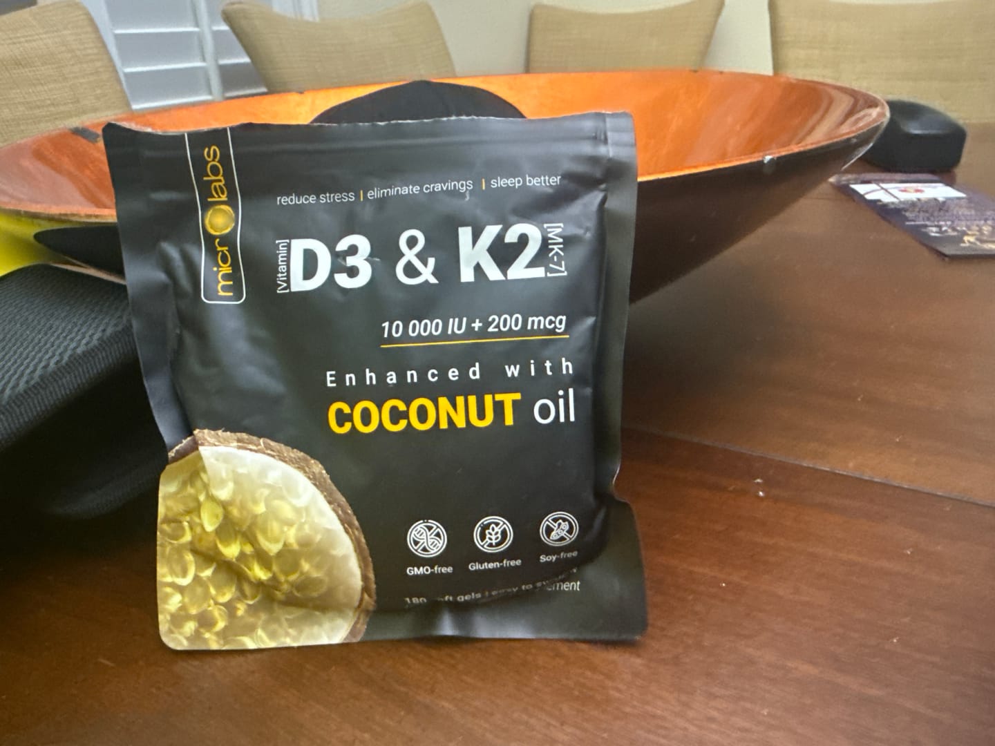 Customer photo review of FREE Pack of Vitamin D3 & K2