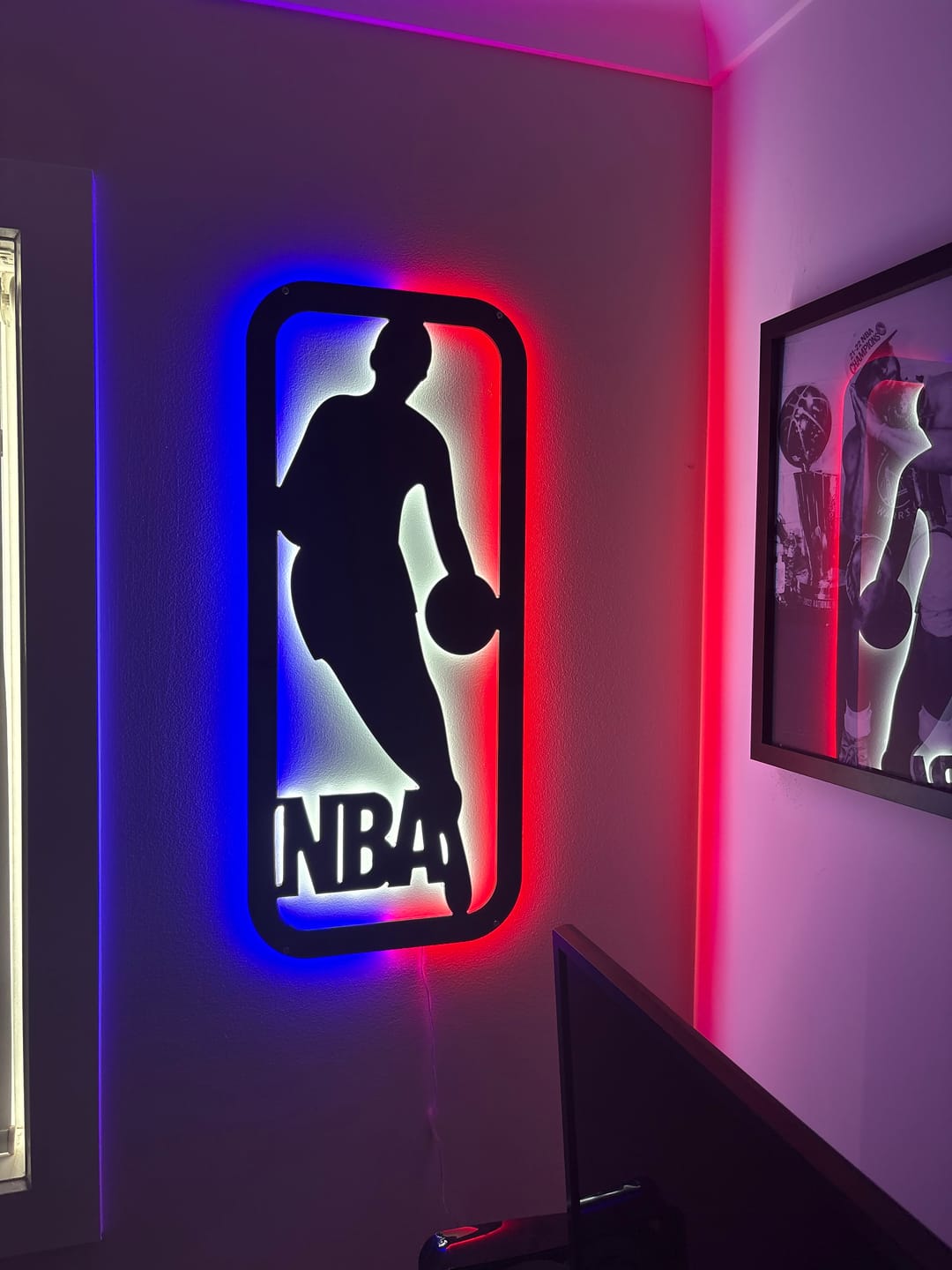 Customer photo review of Custom design: NBA