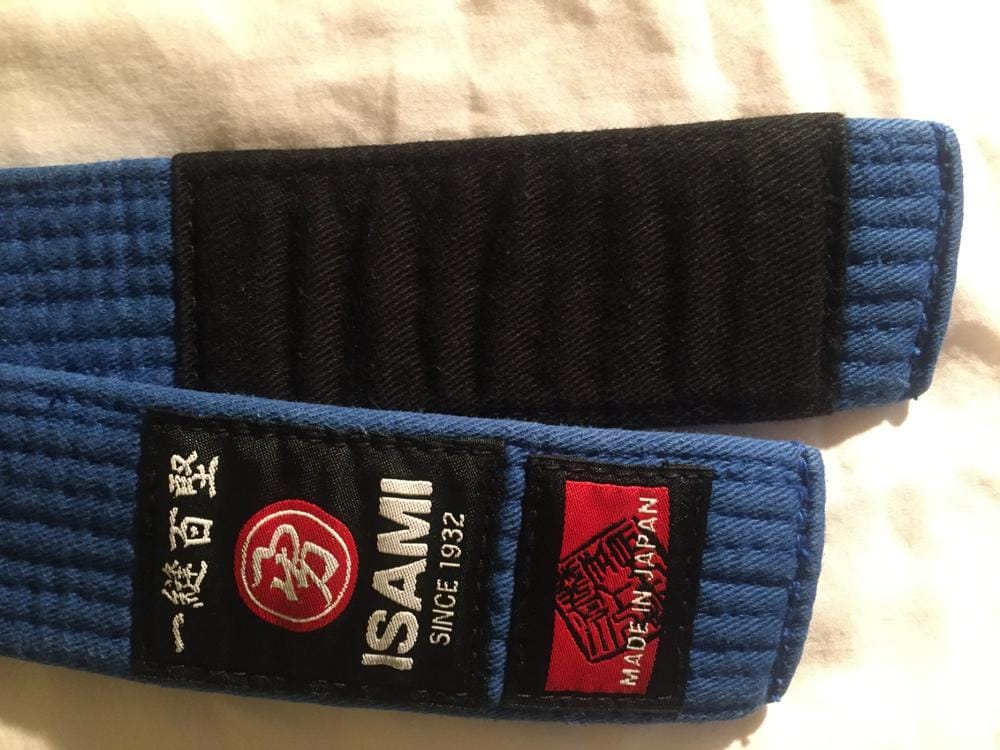 Customer photo review of Isami Blue Belt