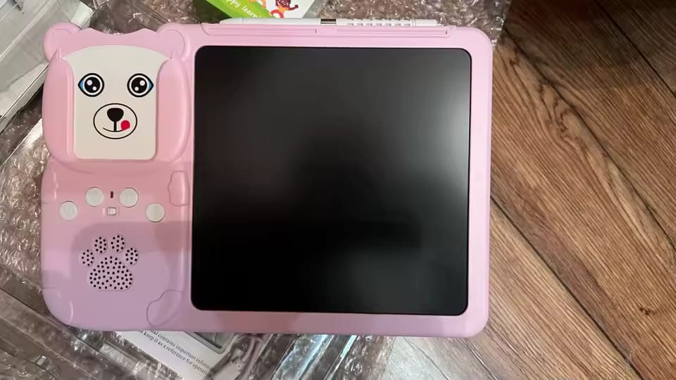 Customer photo review of Talking Flash Cards Table