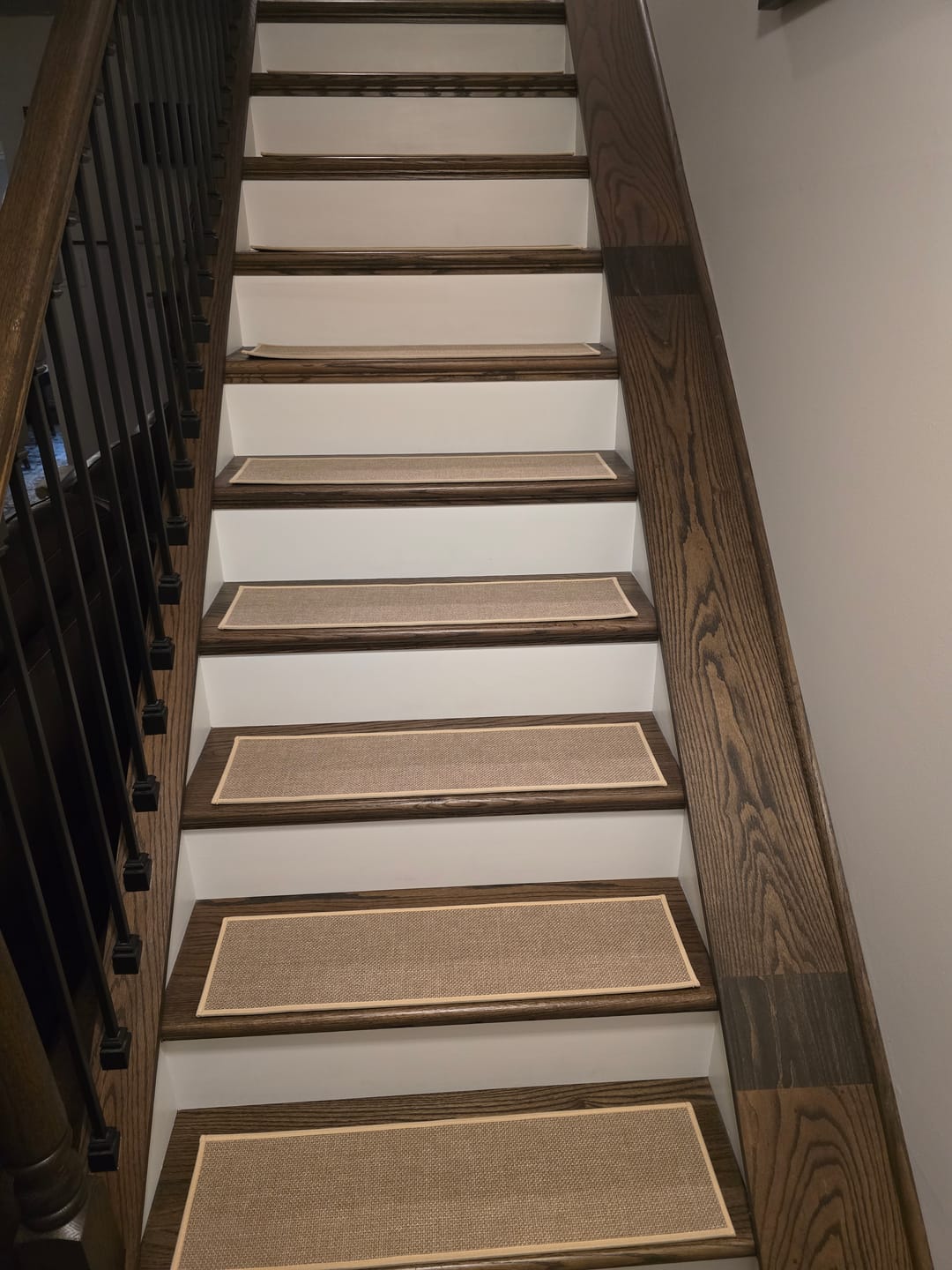 Customer photo review of Ridge Non-Slip Stair Treads - Beige