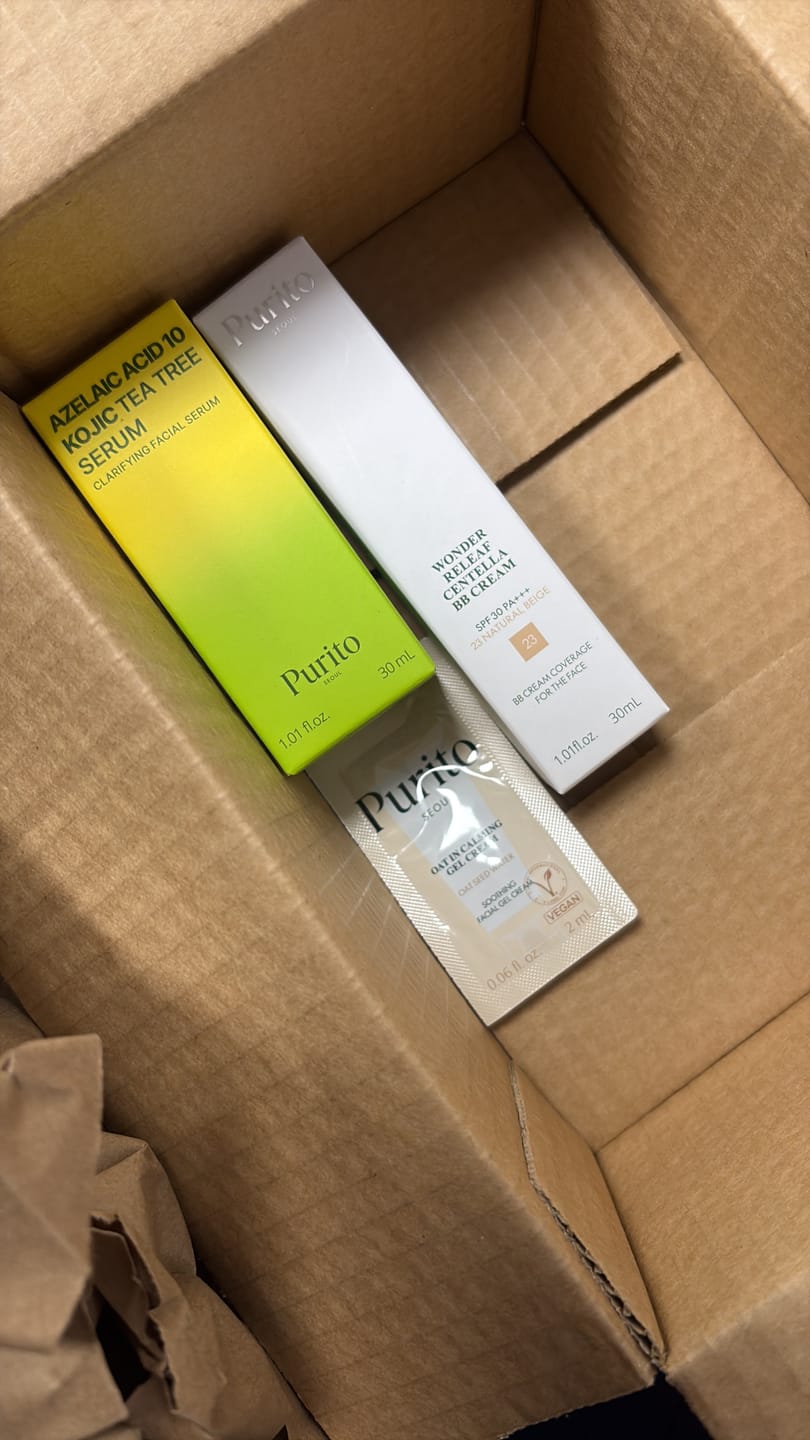 Customer photo review of Azelaic Acid 10 Kojic Tea Tree Serum