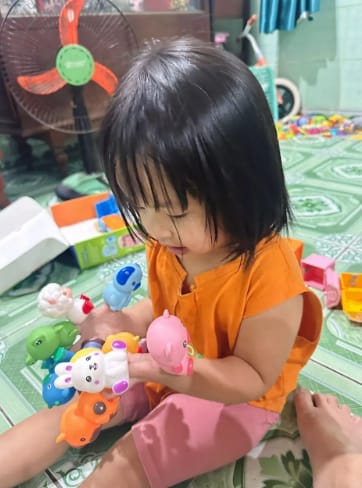 Customer photo review of CleverCargo™ Learning Train