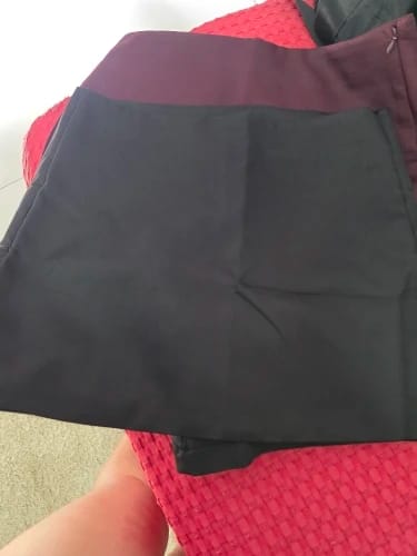 Customer photo review of Tailored High-Waisted Skort