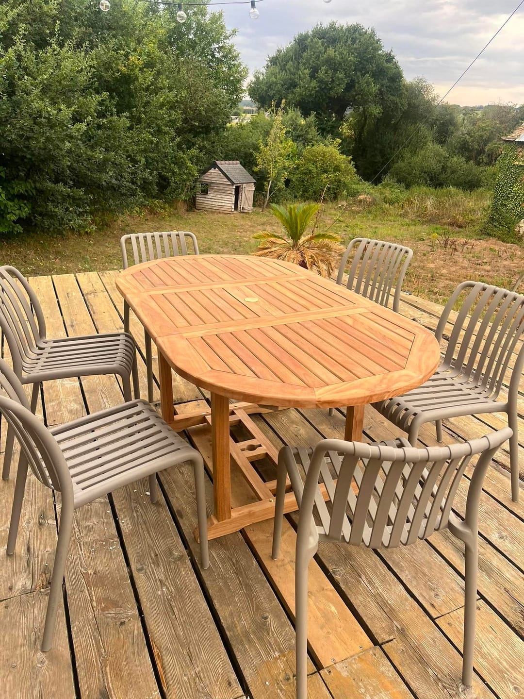 Customer photo review of KAJANG table ovale