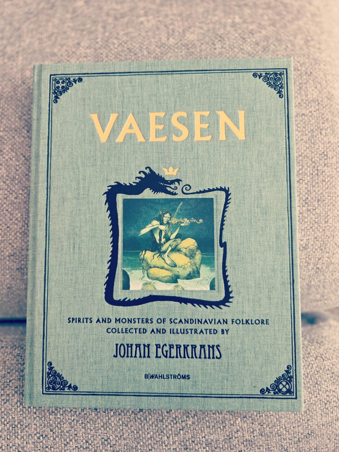 Customer photo review of PRE-ORDER: VAESEN ANNIVERSARY EDITION - SIGNED BOOK & PRINT