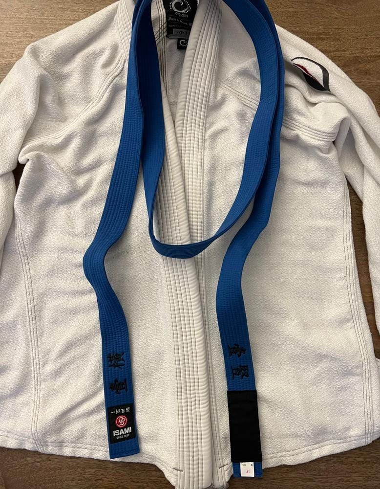 Customer photo review of Isami Blue Belt