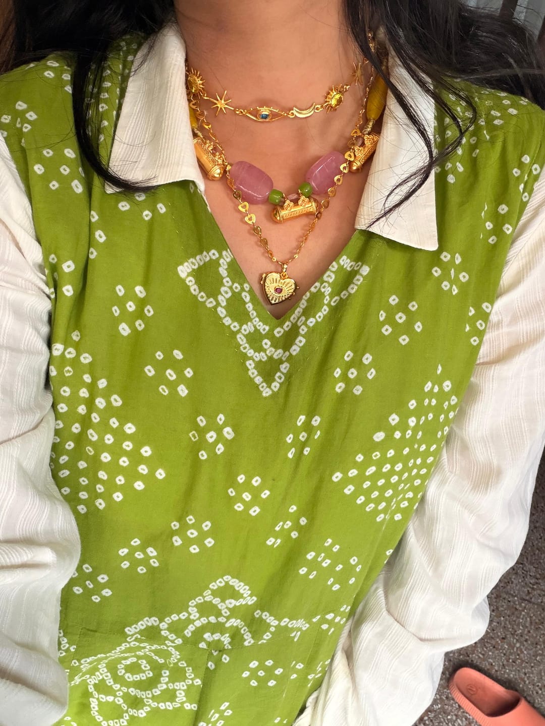 Customer photo review of Zooni Necklace