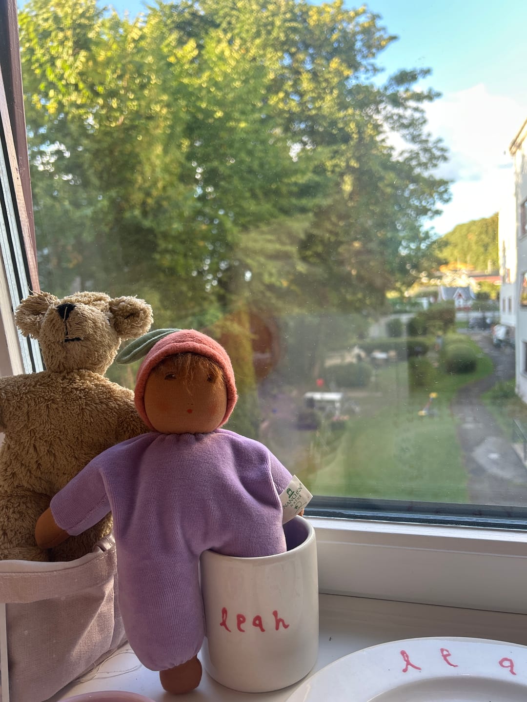 Customer photo review of Blomsterbaby - lavendel - 22cm