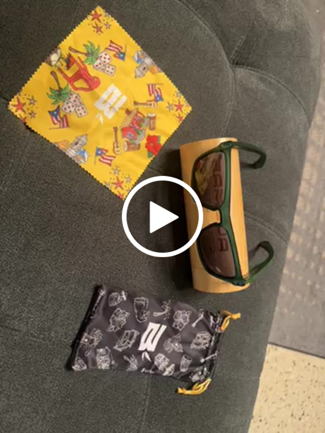 Customer video review of Castañer Green