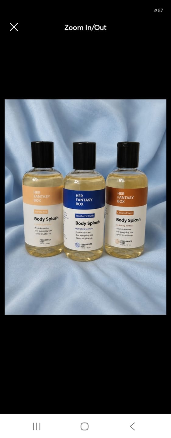 Customer photo review of Sweet Skin Body Oil Bundle
