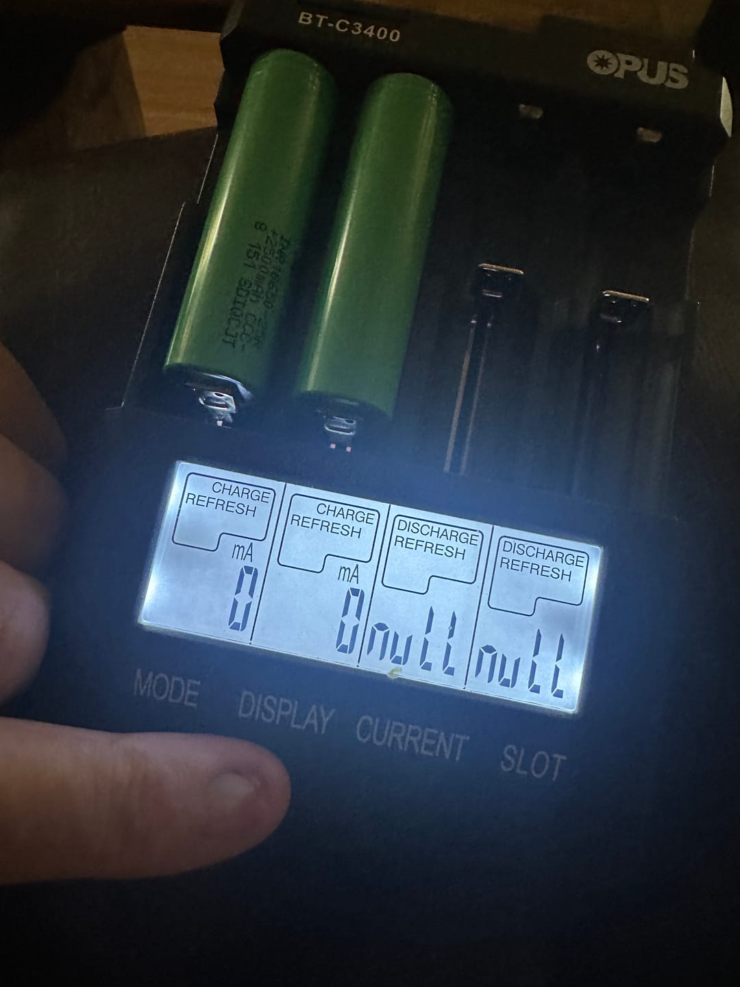 Customer photo review of Samsung 25R 18650 2500mAh 20A Battery