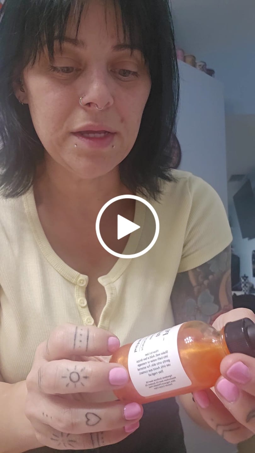 Customer video review of Pumpkcat Bath & Body Oil