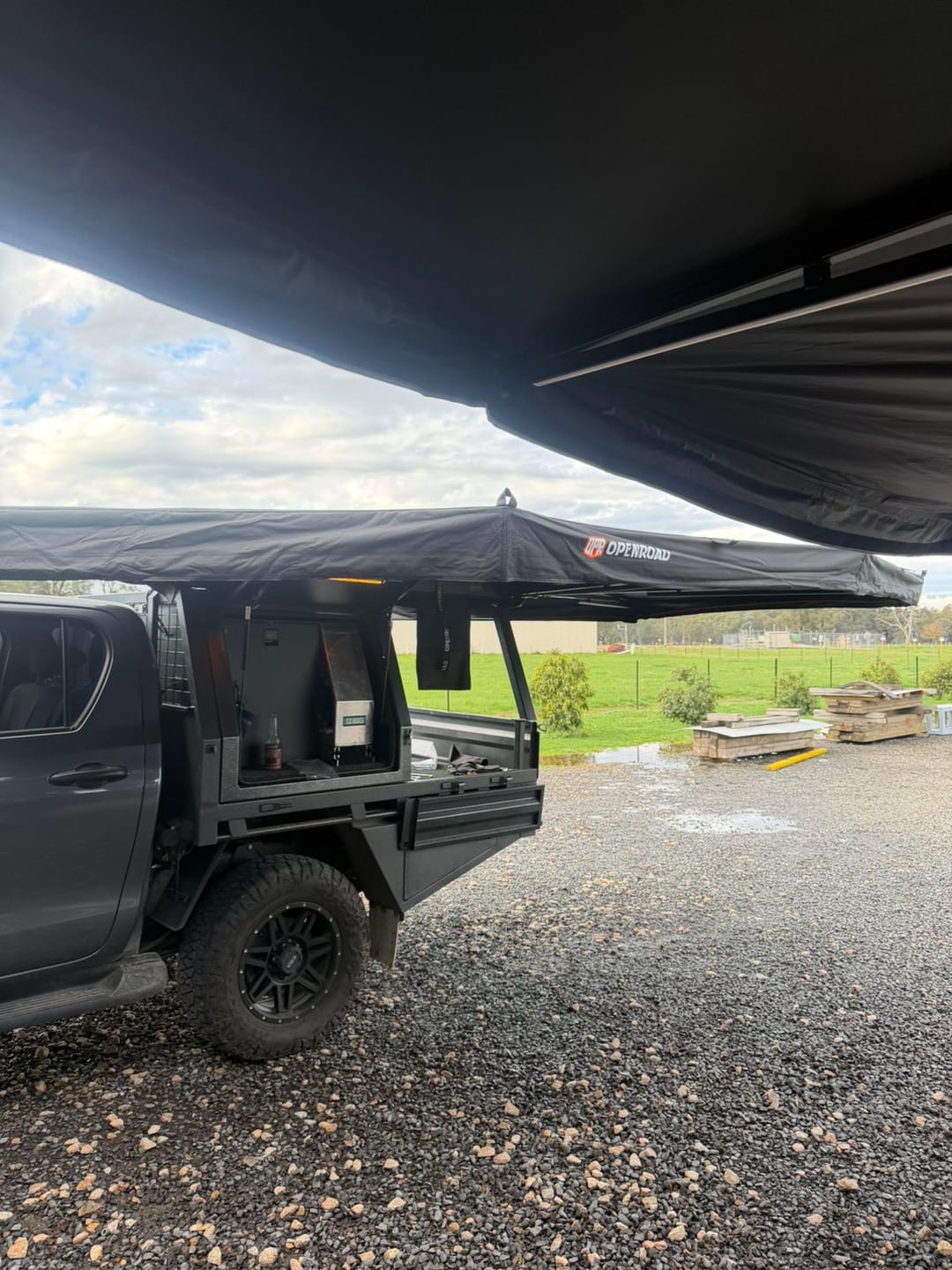 Customer photo review of OPENROAD 270 Degree Awning XL