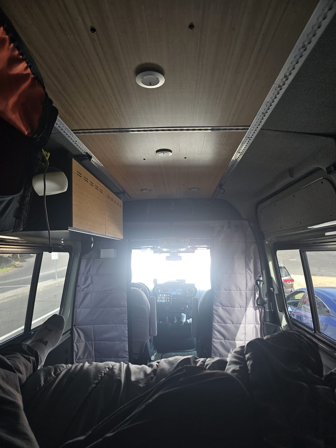 Customer photo review of Sprinter - Cab Partition