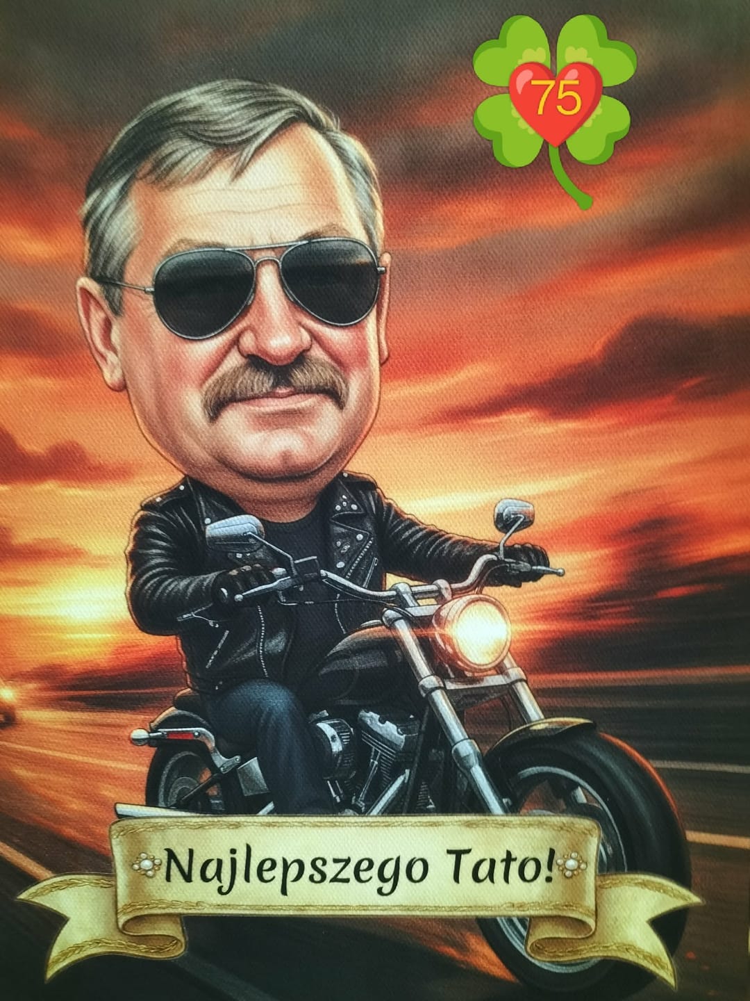 Customer photo review of Tata Władca Szosy - Karykatura ze zdjęcia