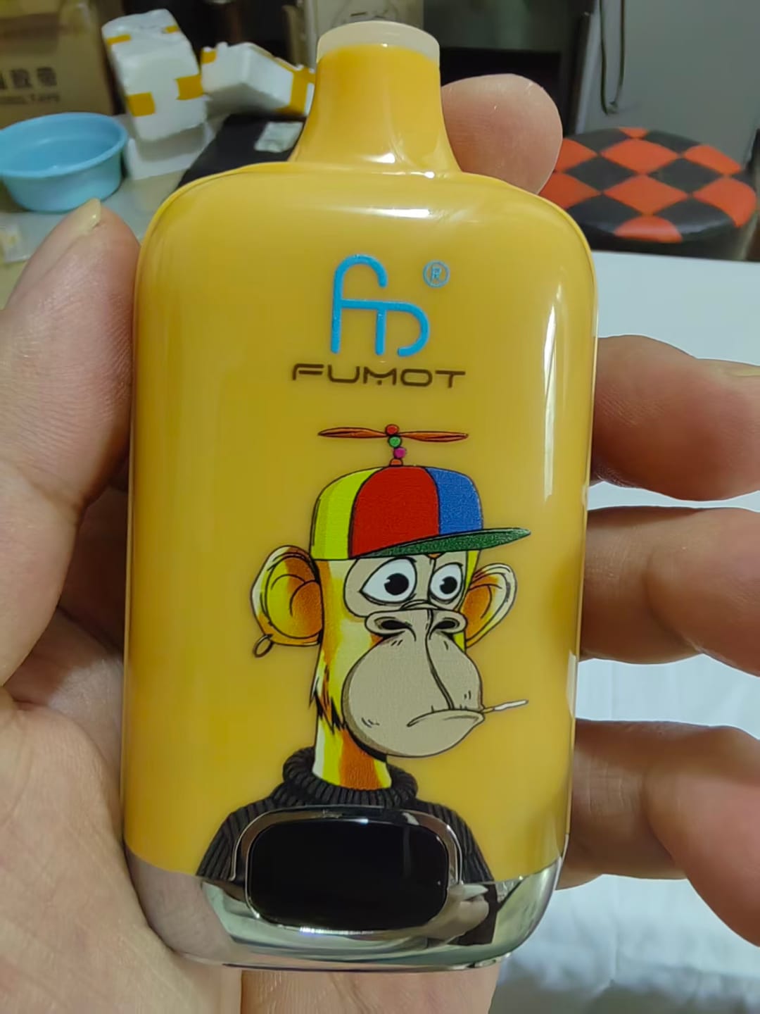 Customer photo review of Fumot Randm Tornado 12000 Big Puffs Mango On Ice Gout de Puff Power