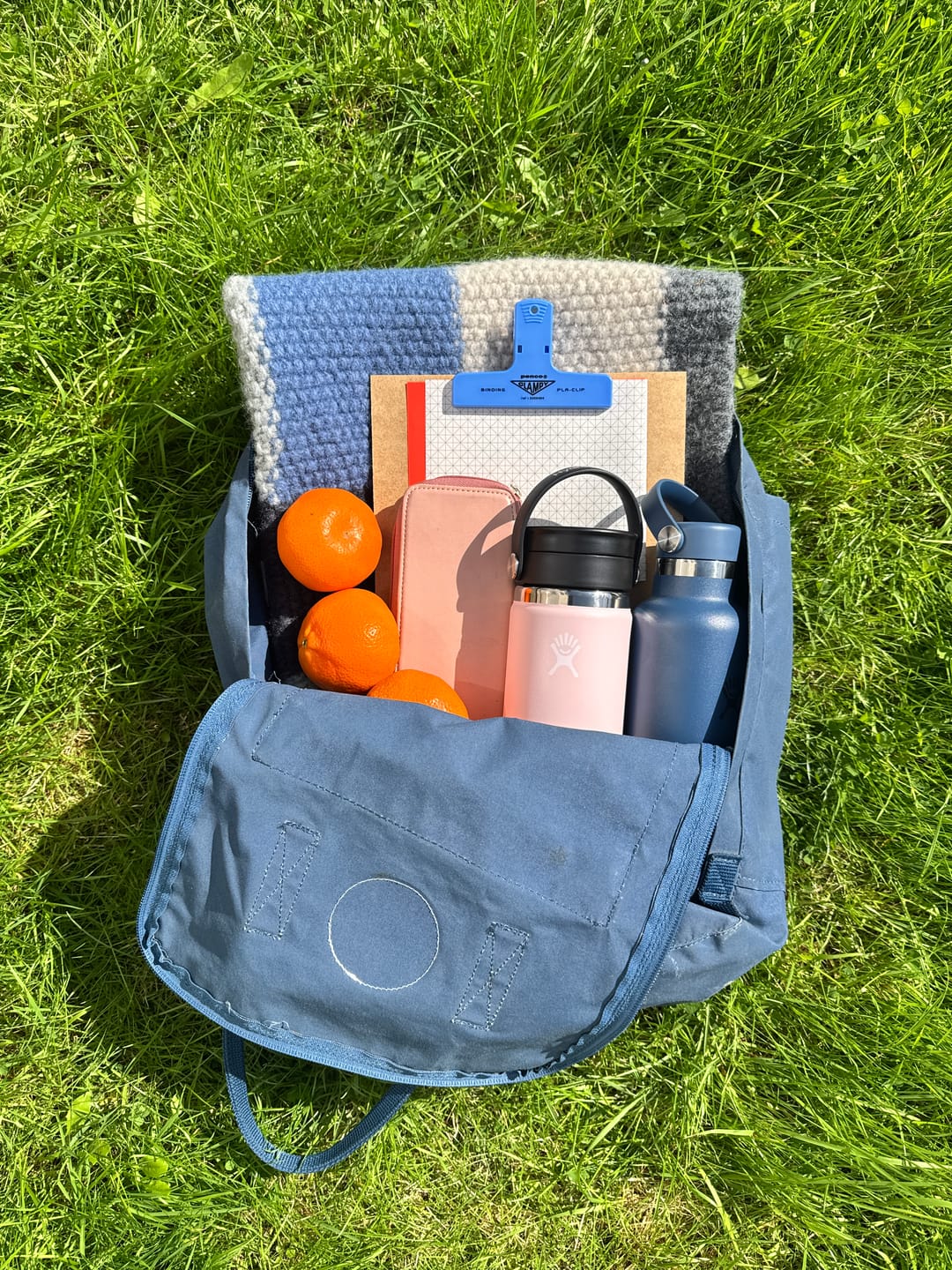 Customer photo review of Hydro Flask Standard Mouth Flex Cap 24oz, Harbour Blue
