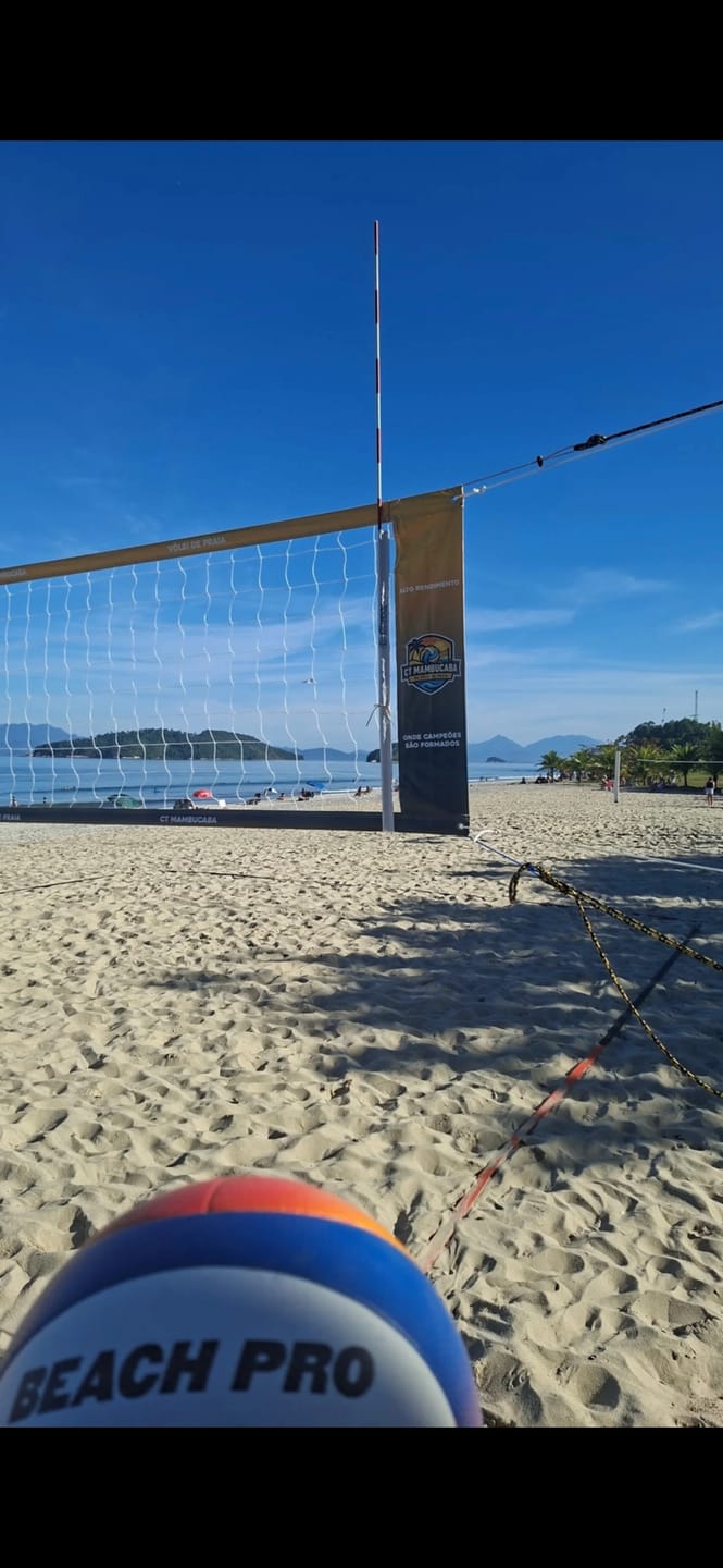 Customer photo review of Rede Vôlei de Praia Premium Personalizada