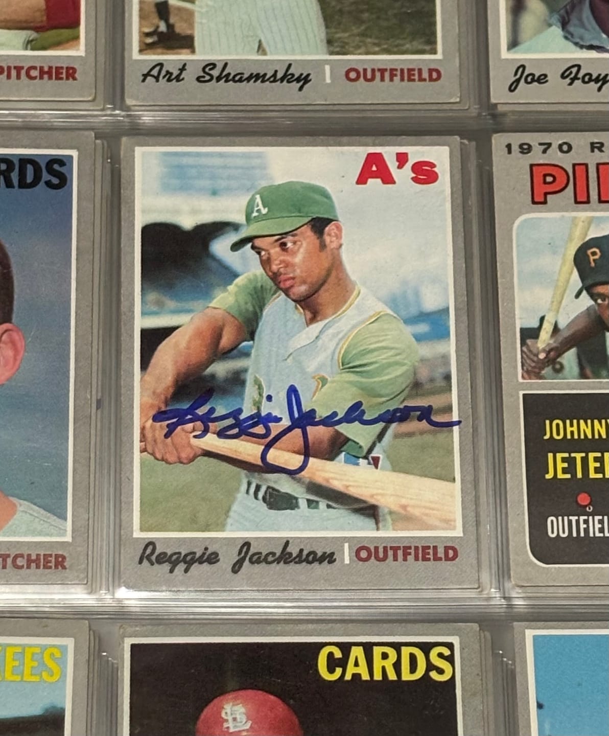 Customer photo review of Reggie Jackson Autograph Signing