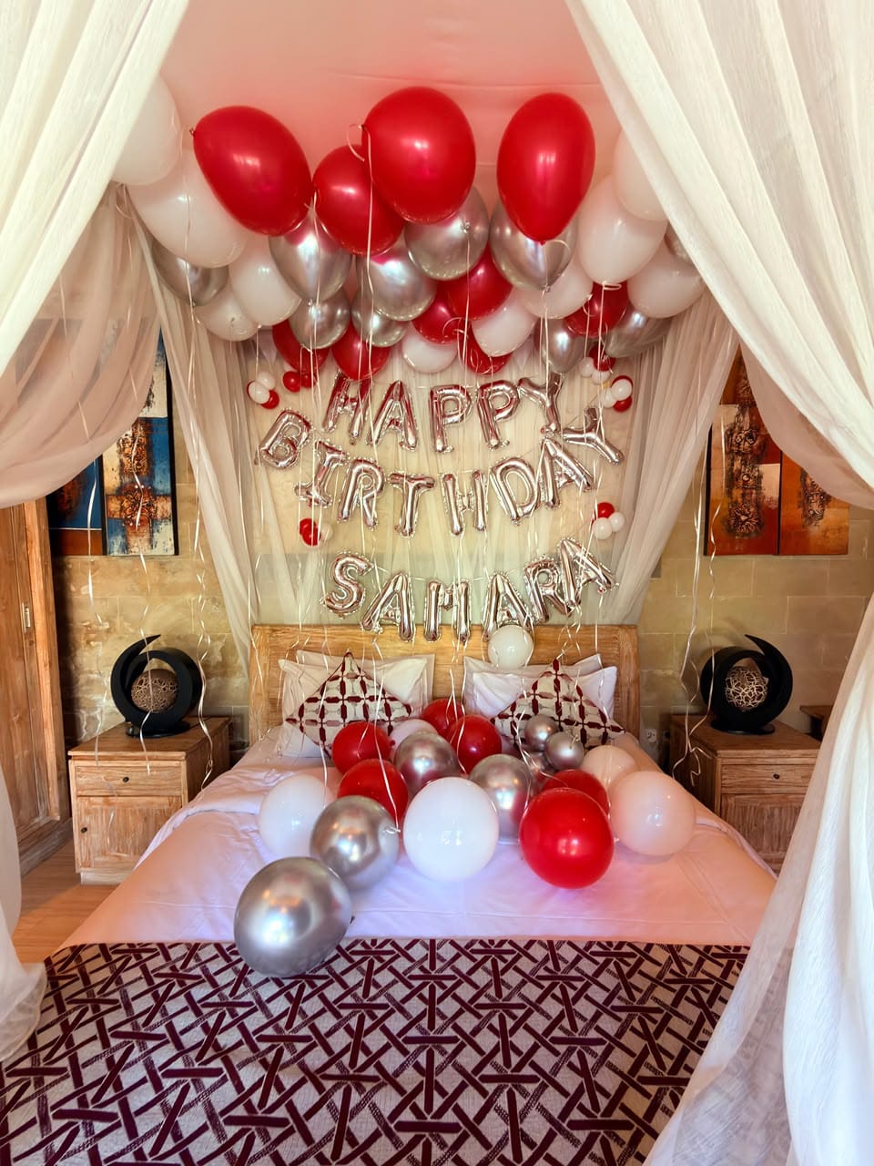 Customer photo review of 🎊 Indoor Room Decorations - Villa Room Setup