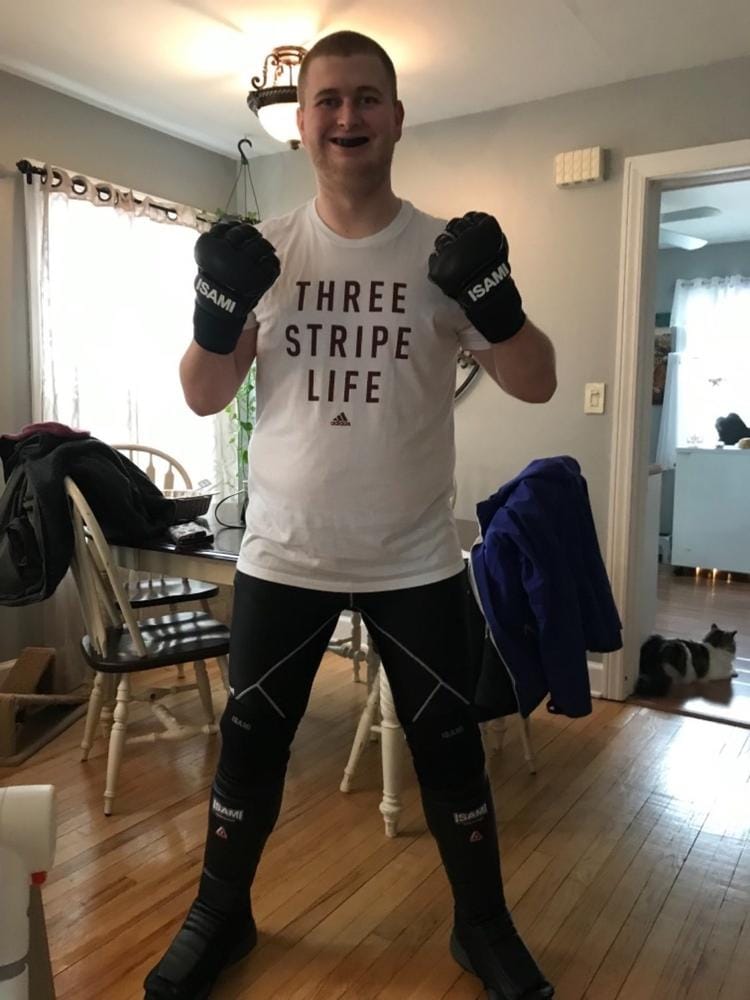Customer photo review of Matex Long Spats