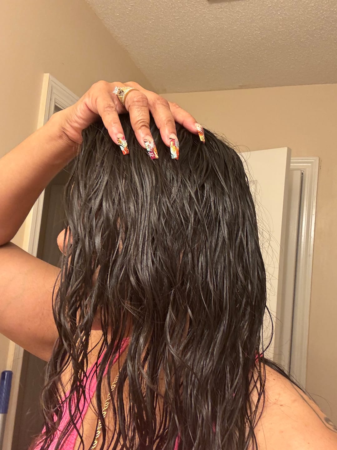 Customer photo review of Indian Wavy Bundle