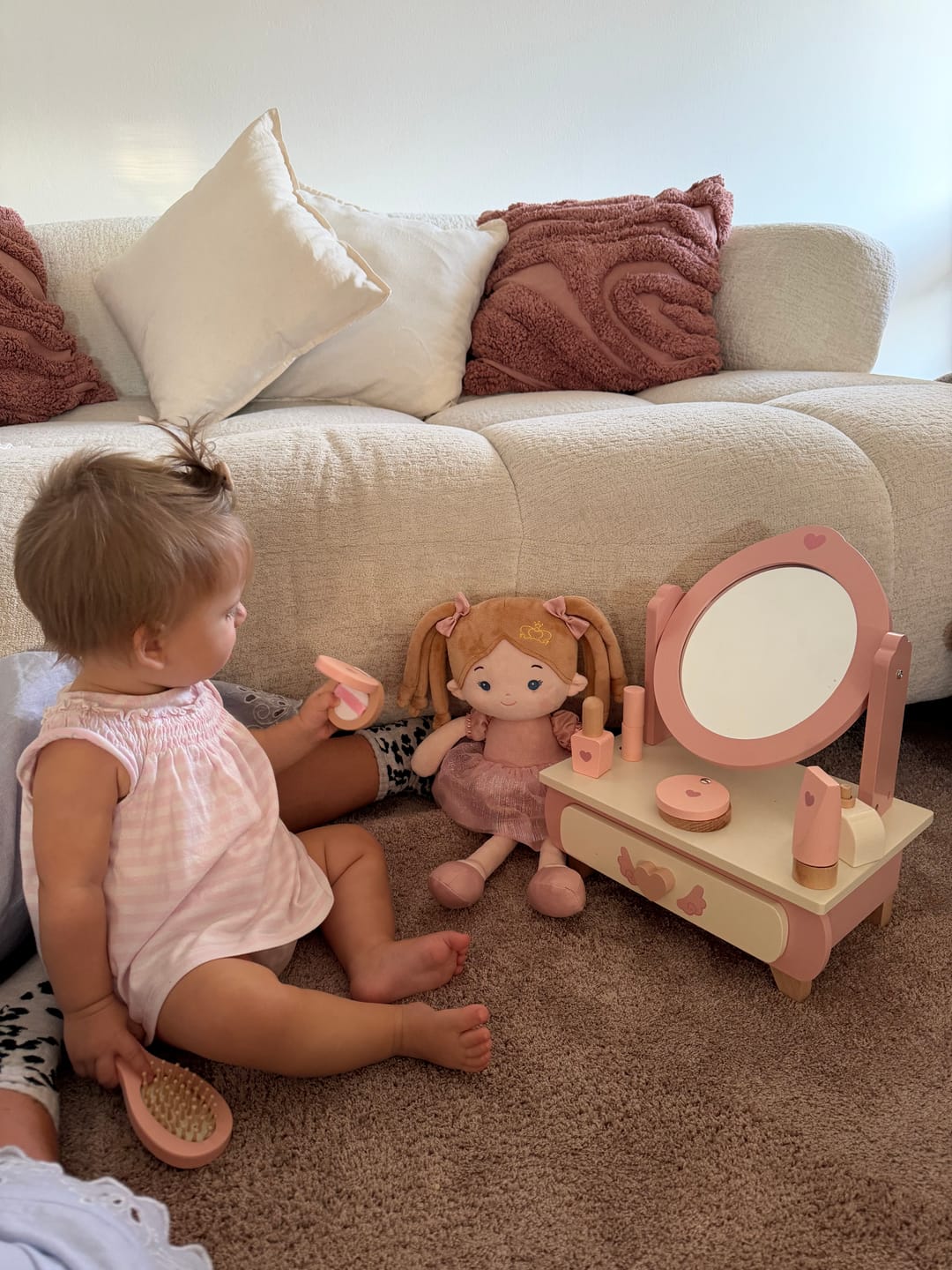 Customer photo review of Personalized Princess Coral