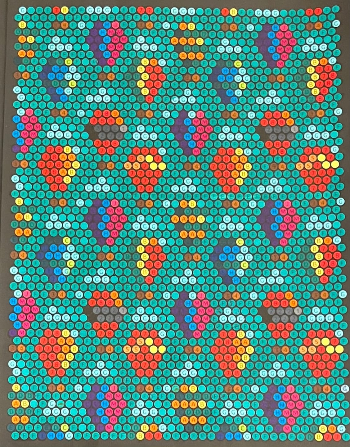 Customer photo review of Ohuhu Honolulu 120 Colors Dual Tips Alcohol Art Markers (New Color Codes)