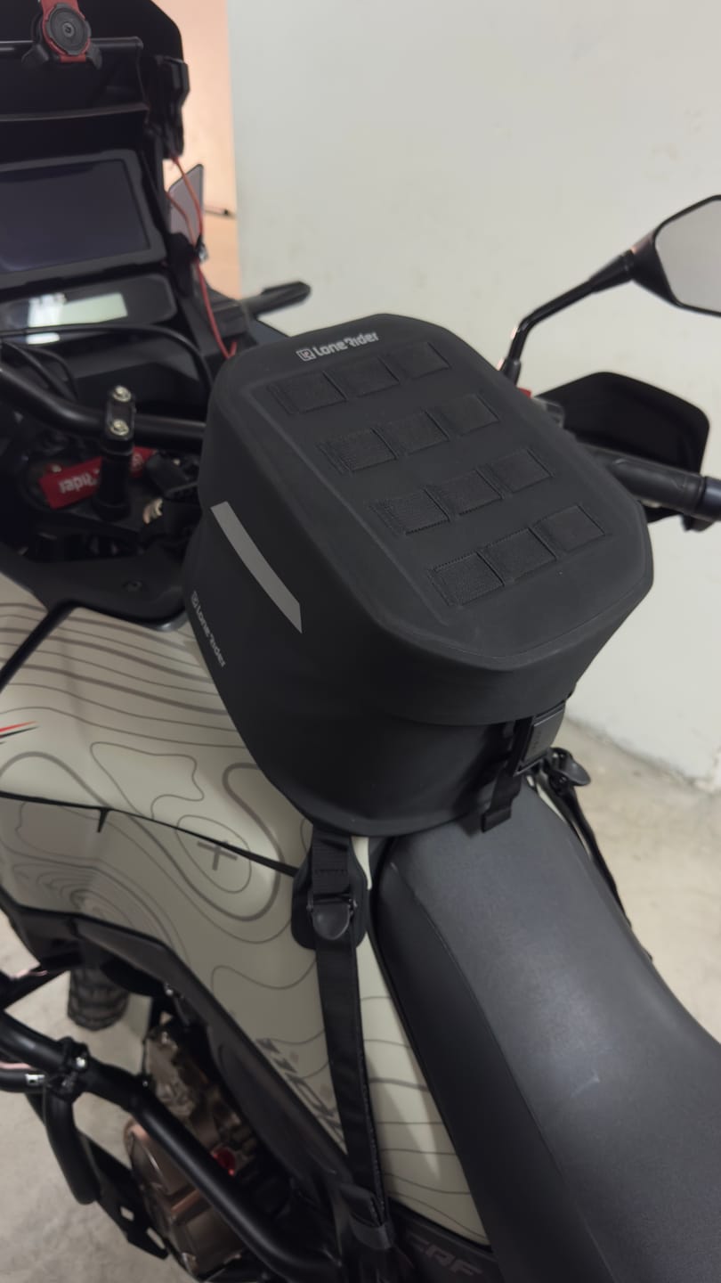 Customer photo review of Ranger Tank Bag