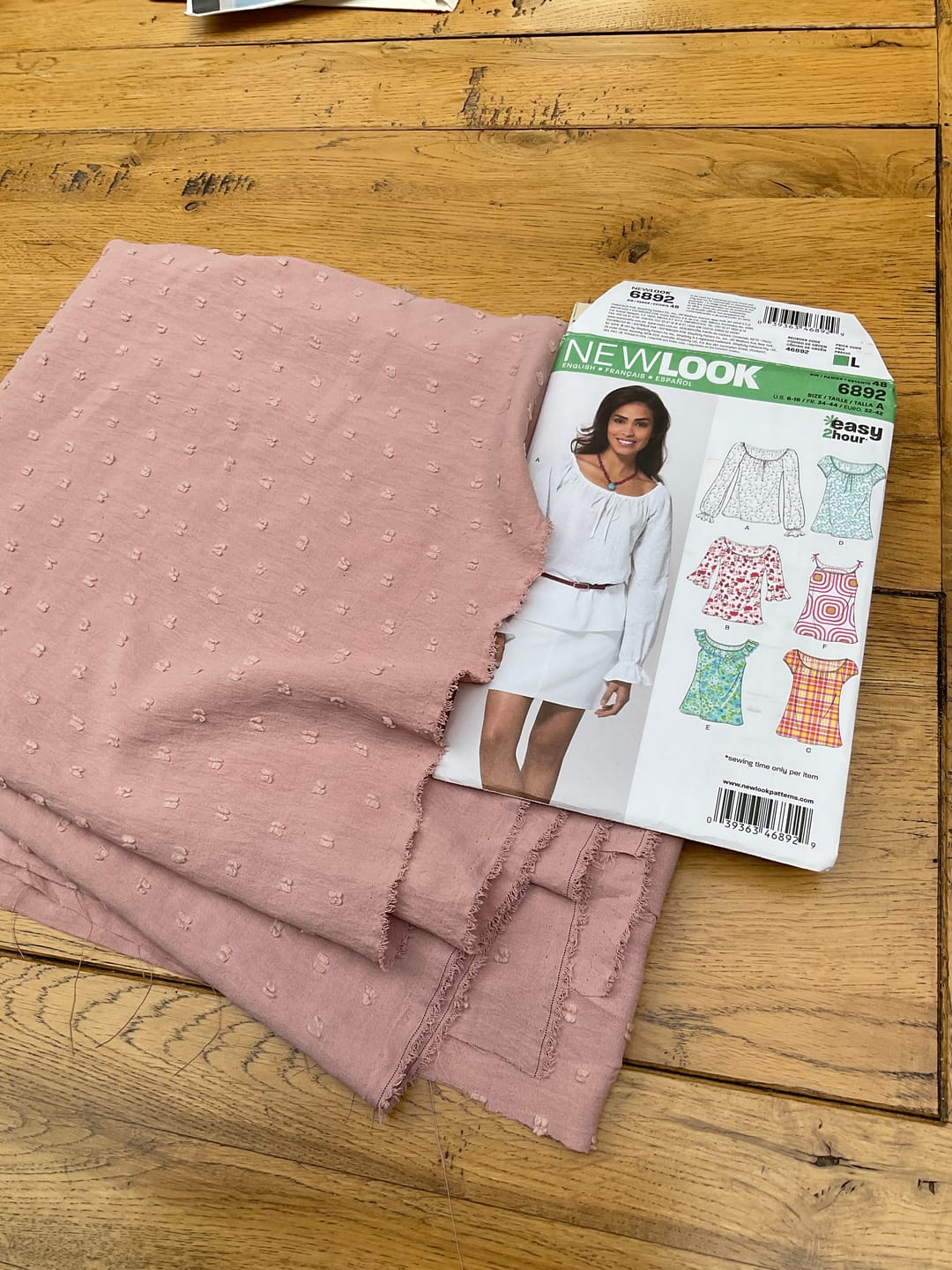 Customer photo review of Special Offer Dobby Spot Polyester Fabric