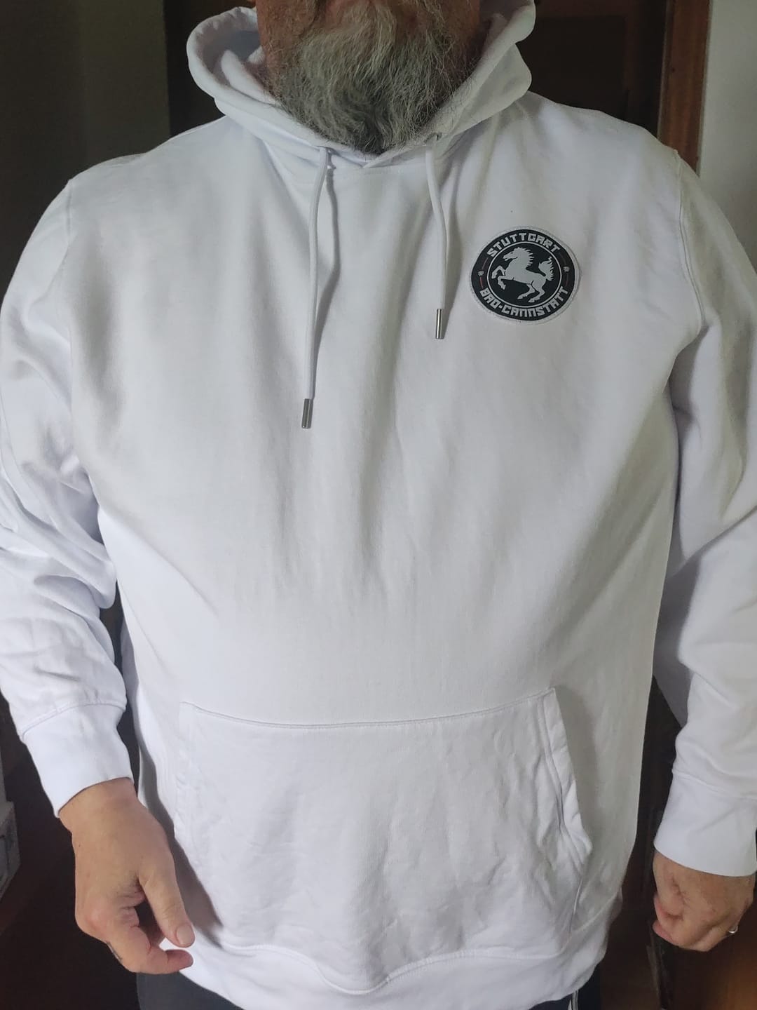 Customer photo review of Hoodie - White - SBAD23