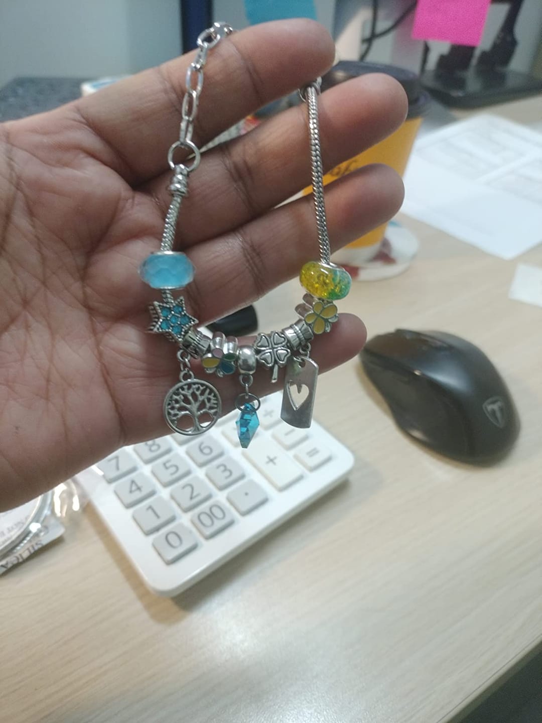 Customer photo review of CharmCraft™ – DIY Bracelet & Jewellery Making Kit