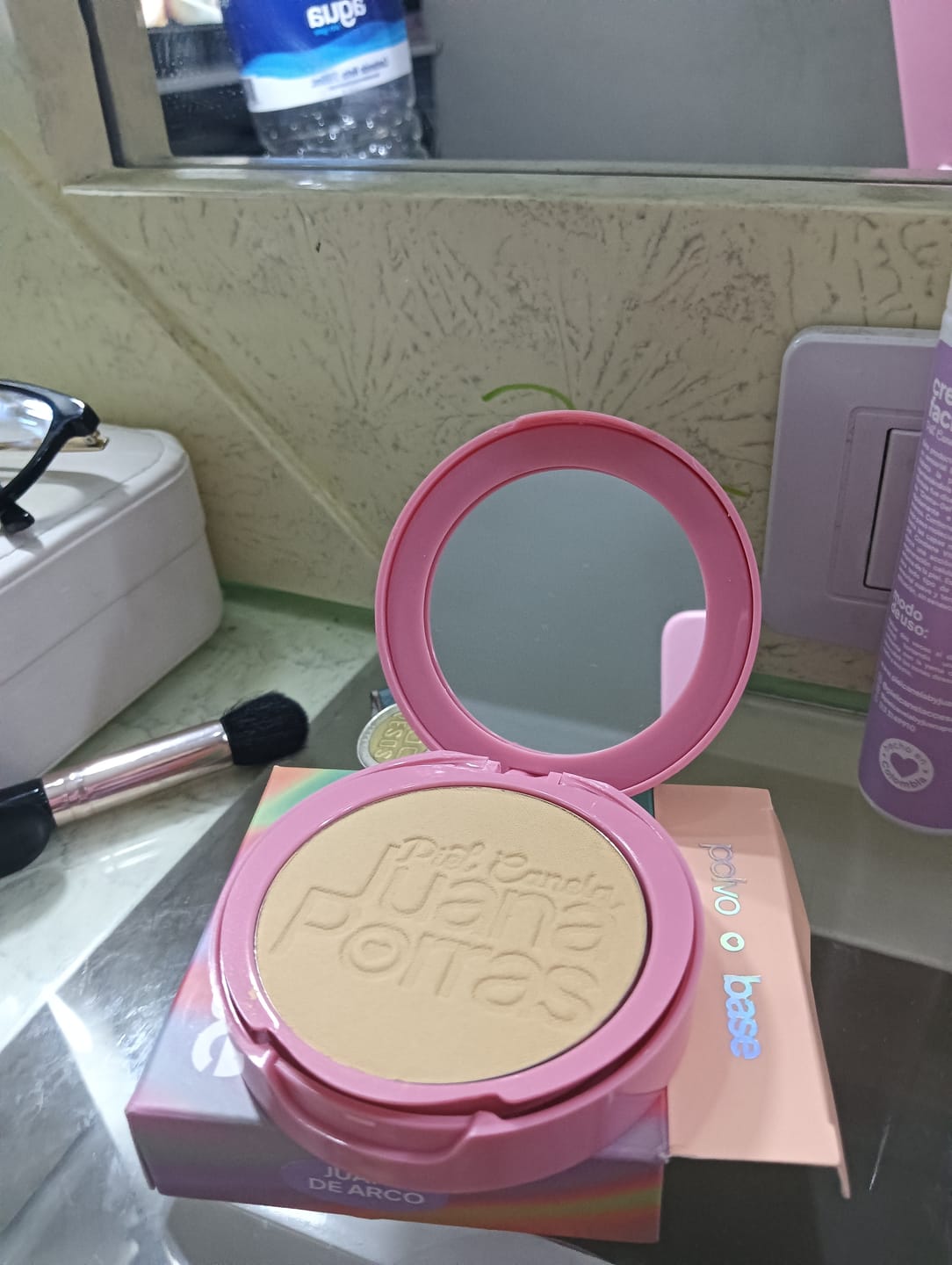 Customer photo review of Polvo base Compacto