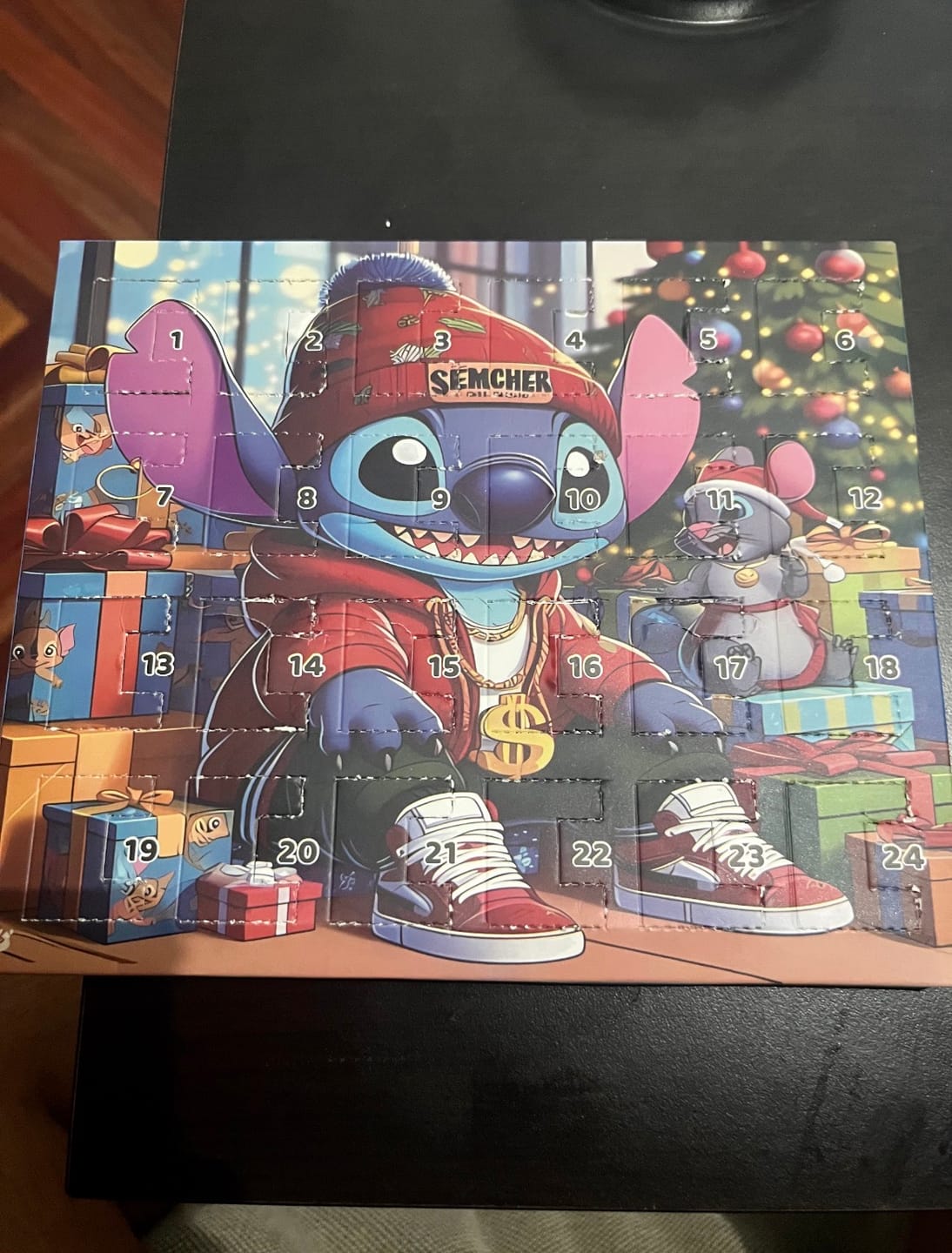 Customer photo review of Calendario de Adviento Joyas Ohana