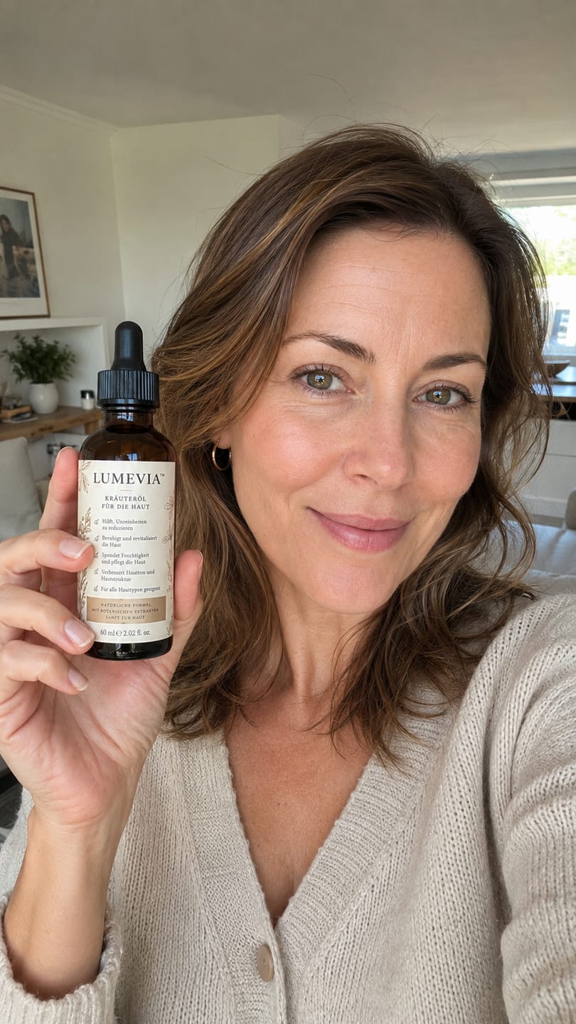 Customer photo review of Olio naturale contro i peli indesiderati del viso