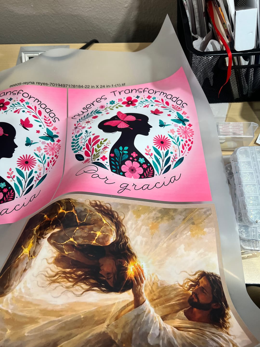 Customer photo review of Gang Sheet Builder