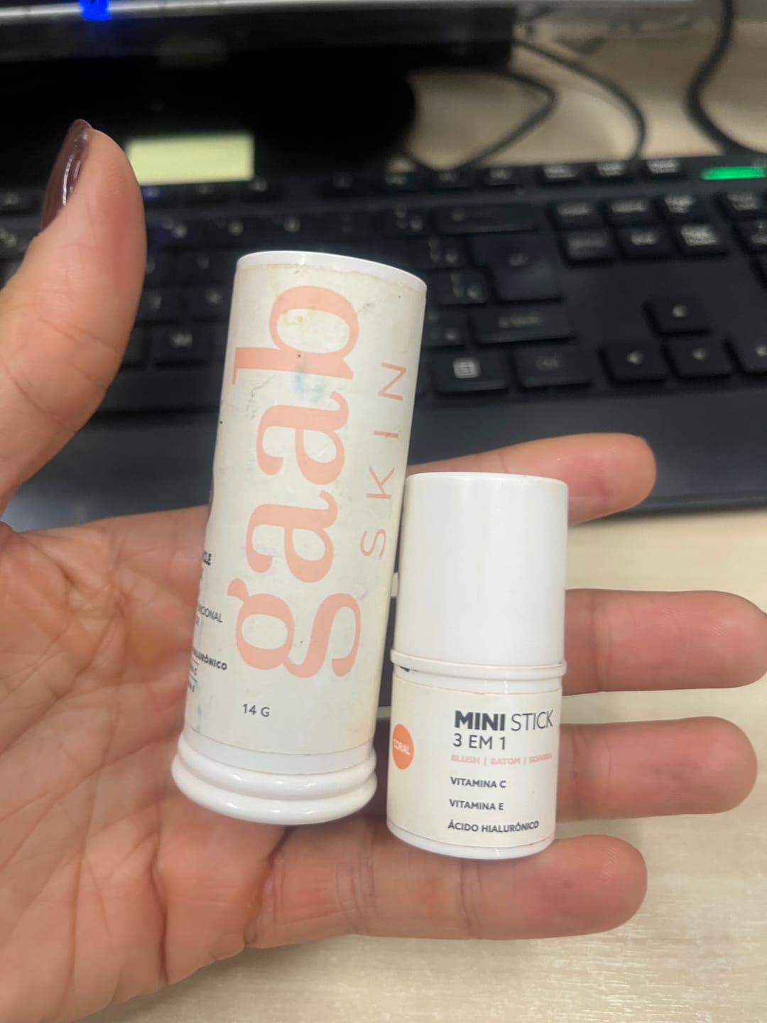 Customer photo review of Compre Bastão Multifuncional Miracle Stick, Ganhe Mini Stick